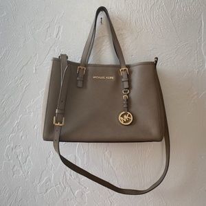 Michael Kors Jet Set Saffiano Leather Tote